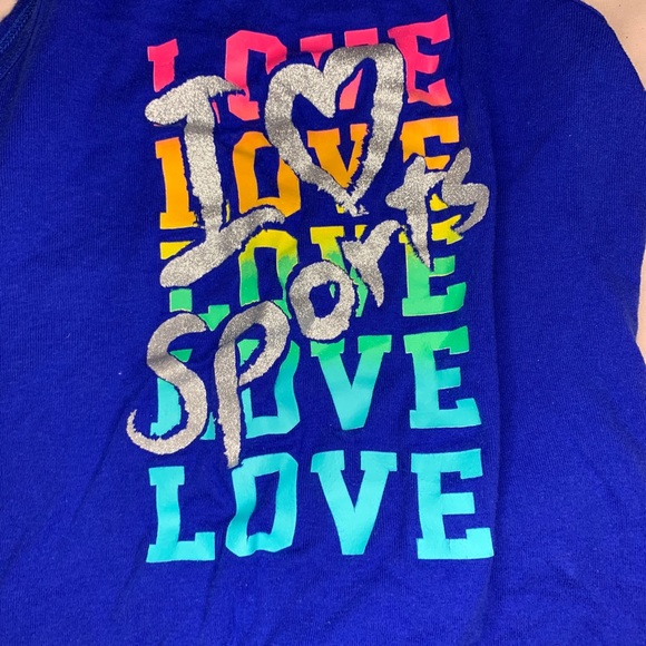 CHILDRENS PLACE BLUE TANK TOP SIZE- 10/12 - Picture 2 of 3